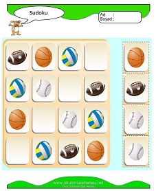 Sudoku Çocuk Bulmacaları